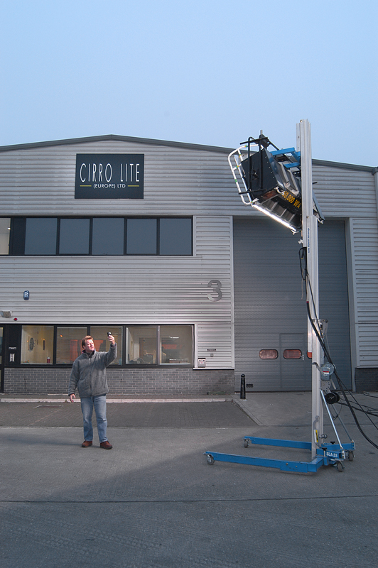 Cirro Lite lighting test