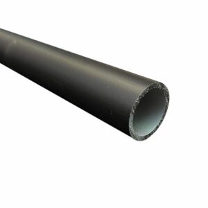 Aluminium Barrel - Black, 1 m
